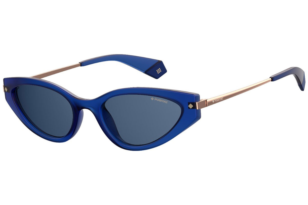 Kolekcia okuliarov Polaorid 2019, retro cat-eye slnečné okuliare pre ženy